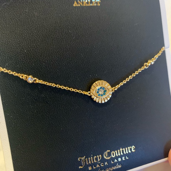 Juicy Couture Jewelry - black label - evil eye 🧿 anklet adjustable to size - Picture 3 of 7
